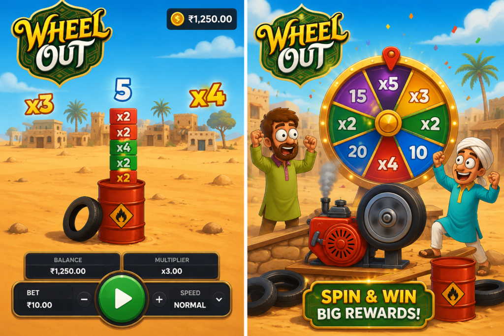 wheel out game